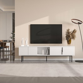 Hanah Home Soporte de TV Ramsey - Blanco